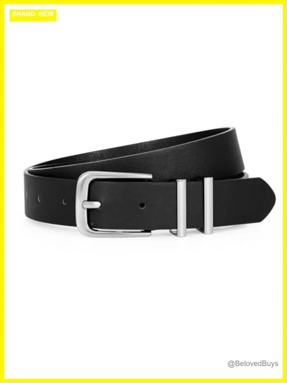 Women's Soft Faux Leather Belt for Jeans Pants Dress with Buckle